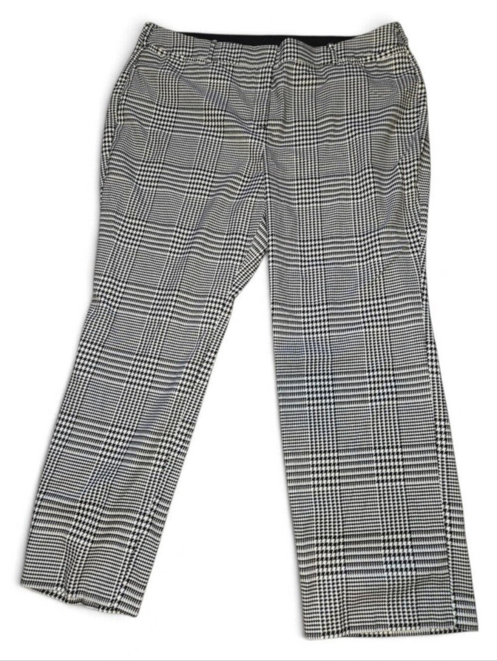 Lane Bryant US Womens Plus Size 22 Houndstooth Pants Slacks Work Casual Events